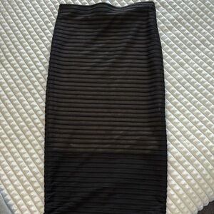 Women’s high waisted skirt.